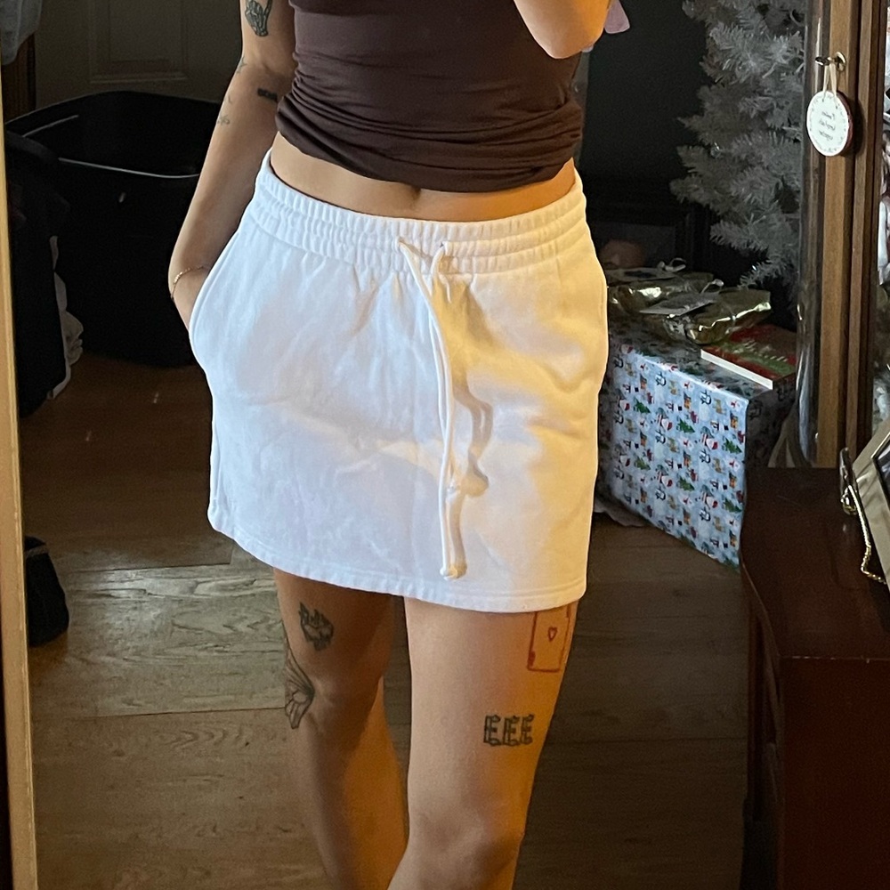 White TNA Skirt
